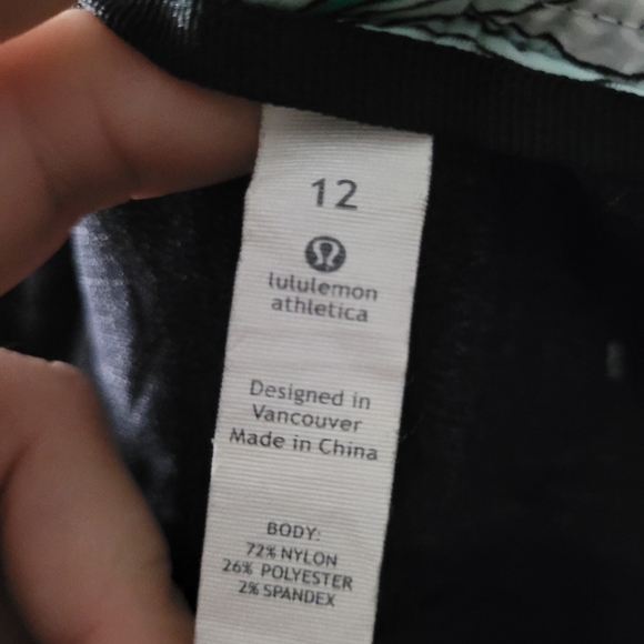 LULULEMON | stretch button & zip grey space-dye shorts - Picture 6 of 6
